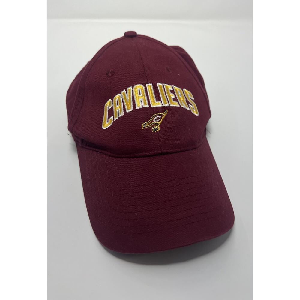 Cleveland Cavaliers NBA Wine Hat Gold Adjustable Cap